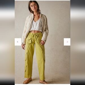 FREE PEOPLE  Tahiti Cargo Pants L